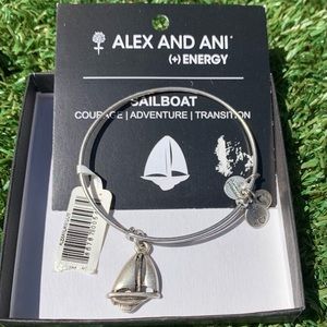 NWT Alex and Ani Sailboat Bracelet